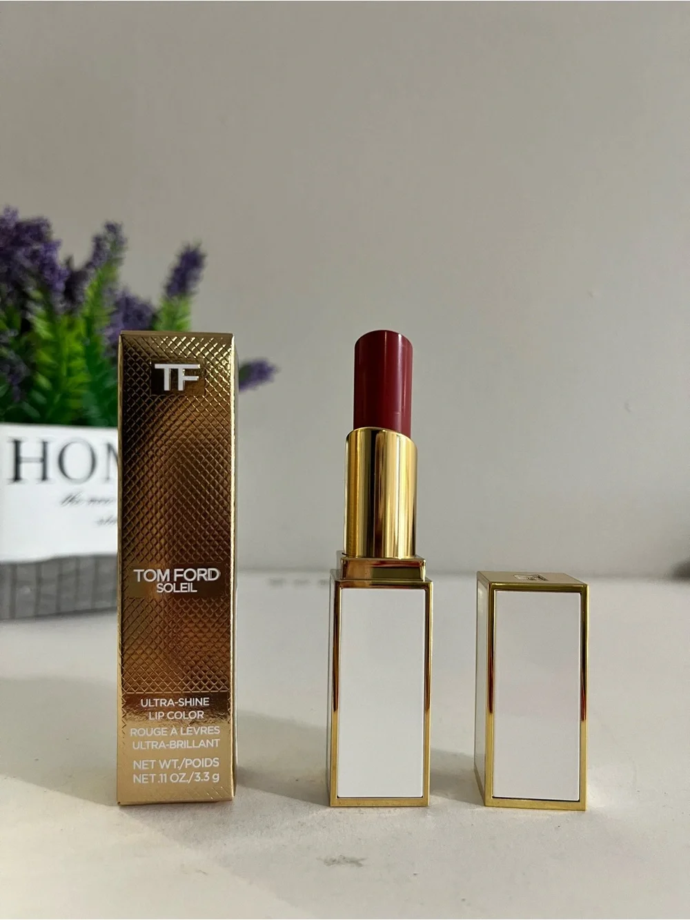 108 LA NOTTE, Tom Ford Soleil Ultra-Shine Lip Color, 0.11 OZ / 3.3 g, Full Size